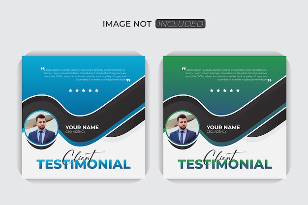 Diseño único y profesional, elegante y moderno, revisión de servicio al cliente con 2 colores de gradiente