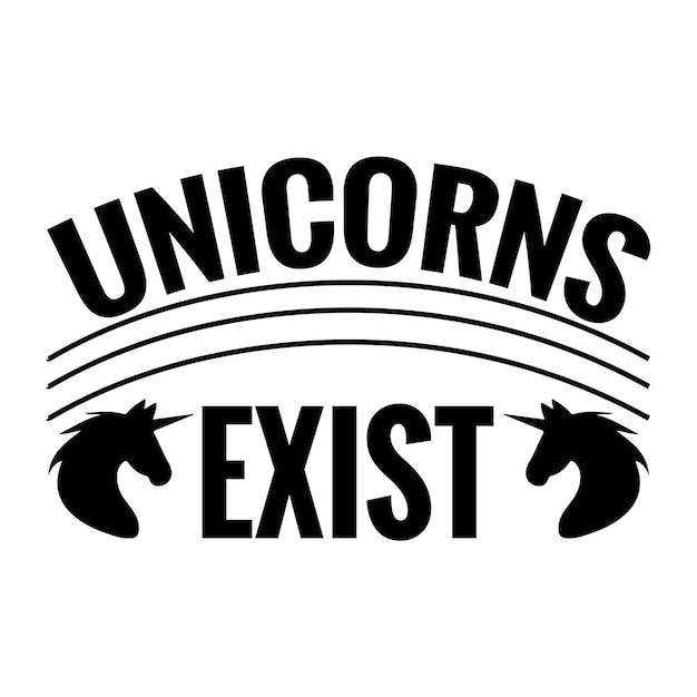 Diseño de Unicornio SVG