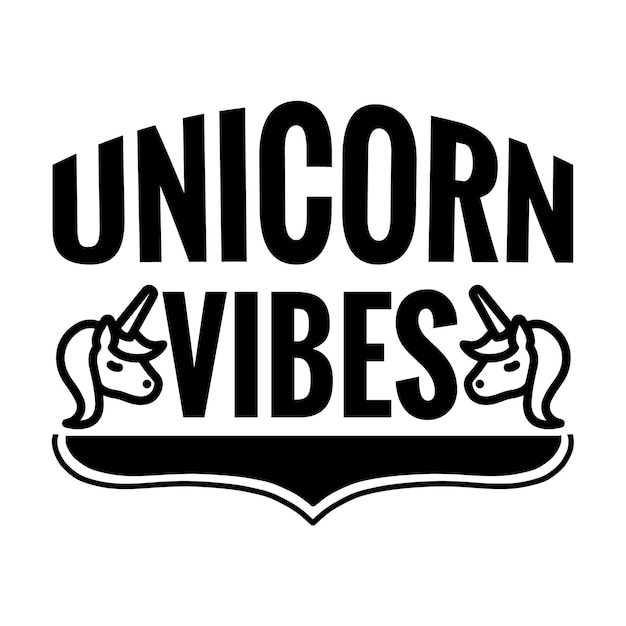 Diseño de Unicornio SVG