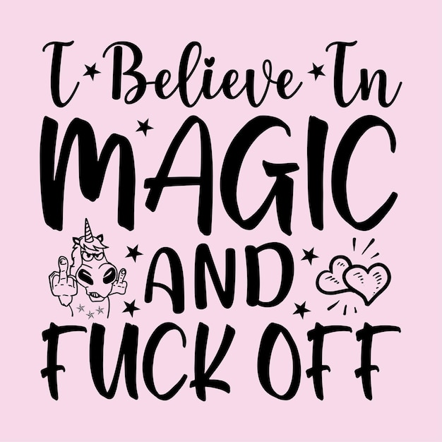 Diseño de Unicornio SVG