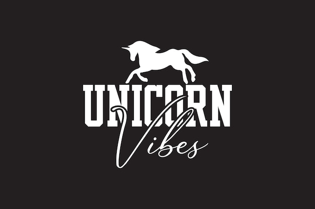 diseño de unicornio svg