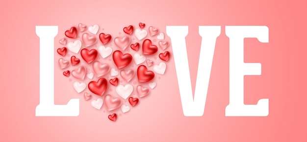 Diseño de vacaciones de San Valentín