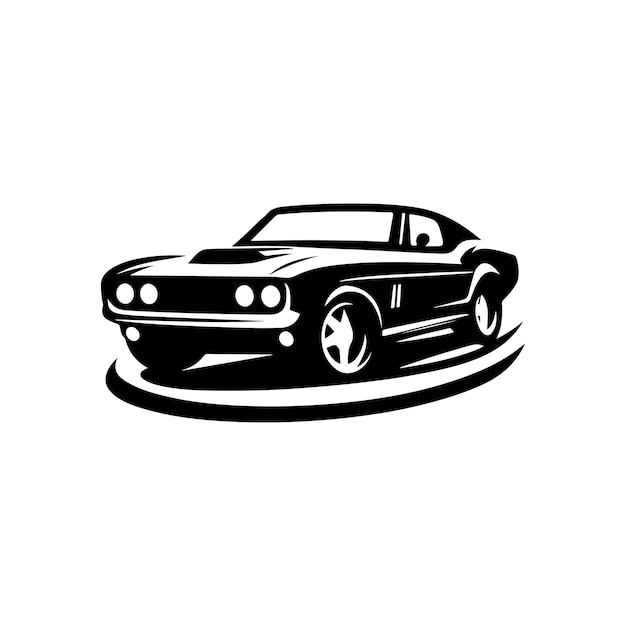 diseño de vacador de automóviles de silueta negra