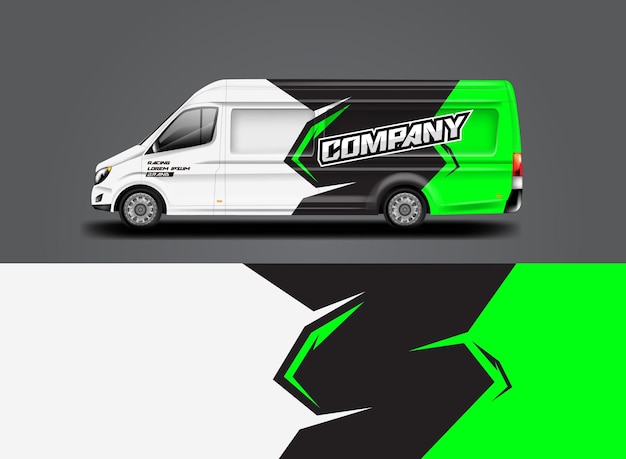 Diseño Van Wrap Livery listo para usar para automóviles