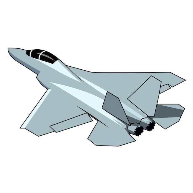 Diseño de vector de avión de combate furtivo de japón