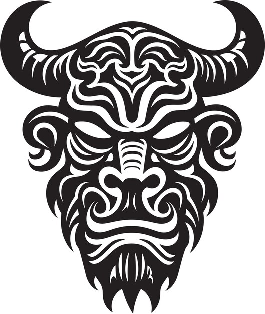 Diseño del vector de carga dinámica Tiki Bull