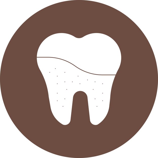 Diseño del vector de la caries