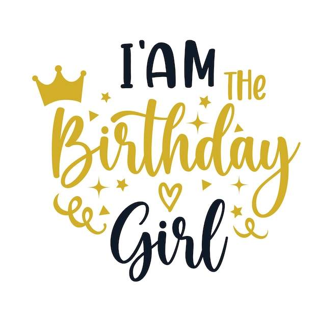 Diseño del vector de cumpleaños svg