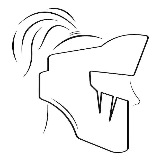 Diseño de vector de elemento de gladiador