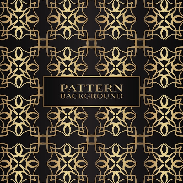 Diseño de vector de fondo abstracto de patrones sin fisuras