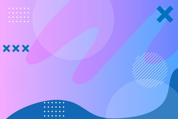 Diseño de vector de fondo geométrico colorido Composición abstracta con formas Fondo futurista para diseño de presentación Traje para seminario festivo de fiesta de institución corporativa de negocios y charlas