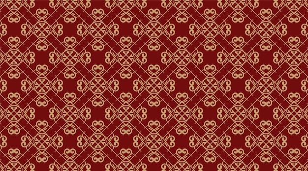 Diseño de vector de fondo de patrón decorativo