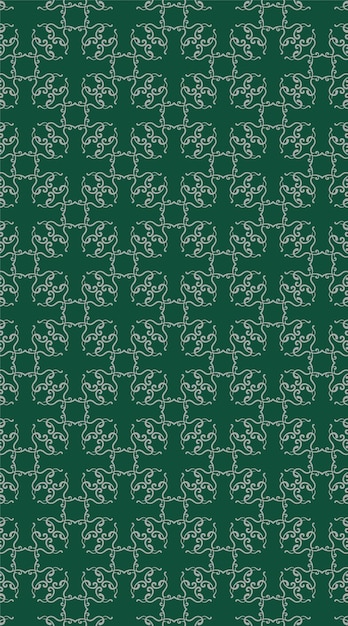 Diseño de vector de fondo de patrón decorativo