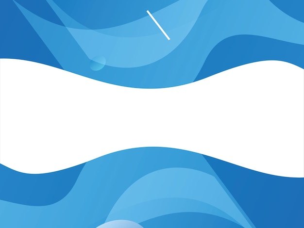 Diseño de vector de fondo plano de página de inicio colorido de línea de onda abstracta de vector