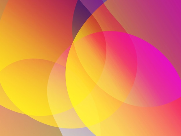 Diseño de vector de fondo plano de página de inicio colorido de línea de onda abstracta de vector