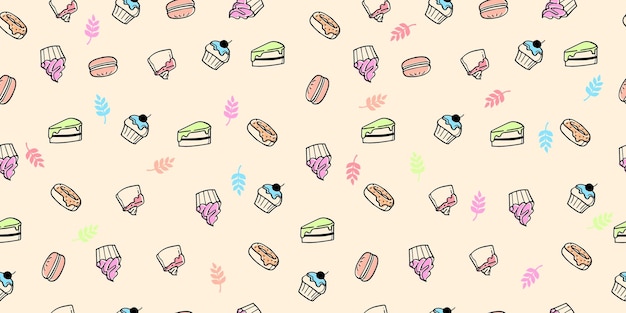 Diseño de vector de fondo transparente de comida rápida