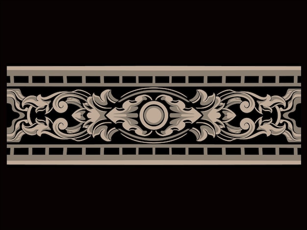 diseño de vector de grabado clásico retro para elementos editables en color