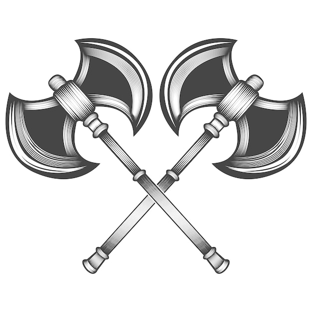 diseño de vector de hacha