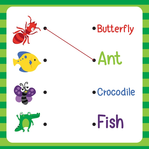 Diseño de vector de hoja de cálculo para niño