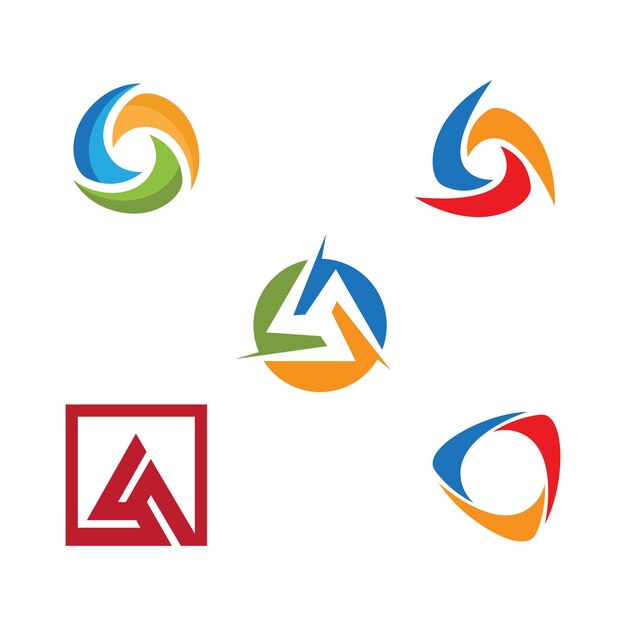 Diseño de vector de icono de triángulo