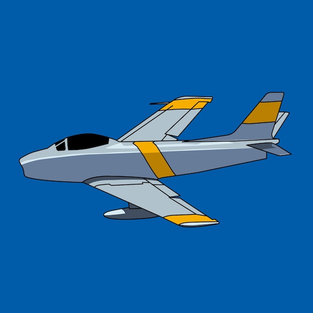 Diseño de vector de ilustración de aviones antiguos