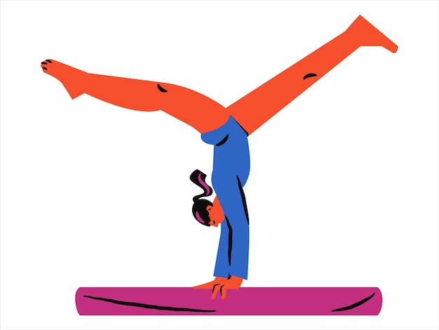 diseño de vector de ilustración de deportista y mujer