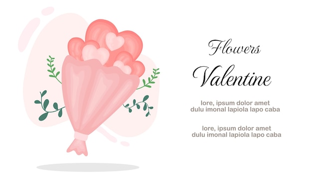 Diseño de vector de ilustración de día de san valentín