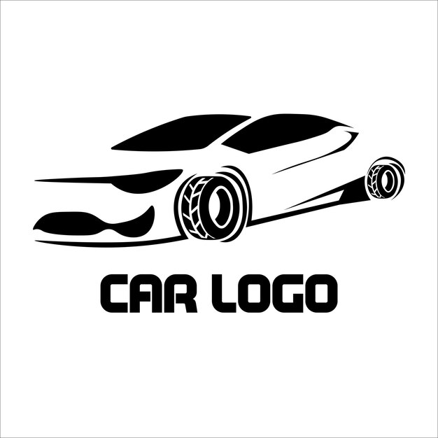 Diseño de vector de ilustración de logotipo de coche