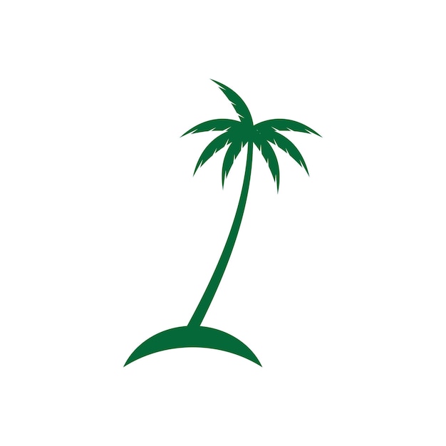 Diseño de vector de ilustración de verano de palmera