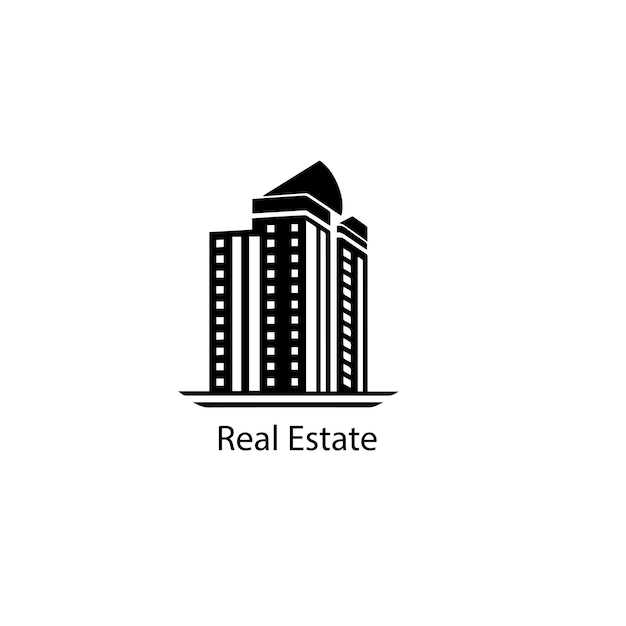 Diseño de vector de logotipo de casa de bienes raíces