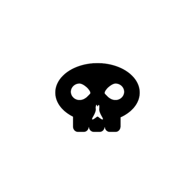 Diseño de vector de logotipo de icono de hallowen