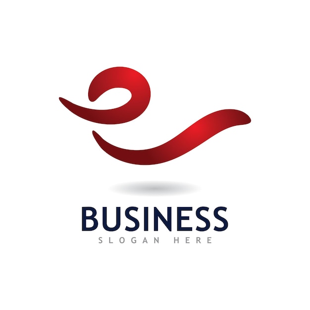 Diseño de vector de logotipo de identidad de letra E empresarial