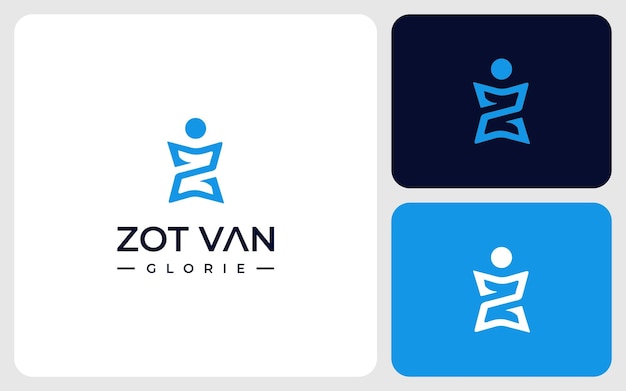 Diseño de vector de logotipo premium de letra z