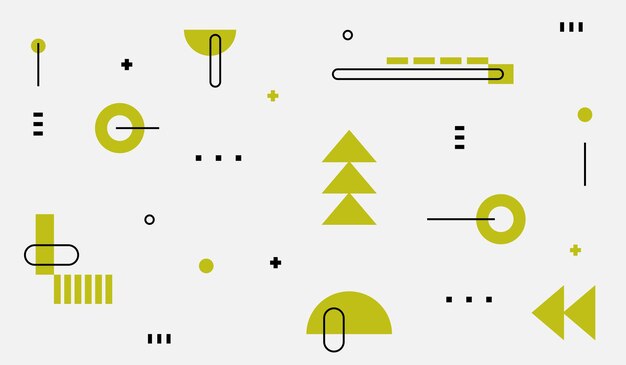Diseño de vector de papel tapiz de formas geométricas