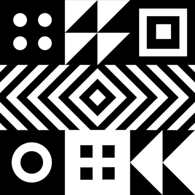 Diseño de vector de patrón geométrico mínimo. Fondo geométrico minimalista. Fondo simple con formas.