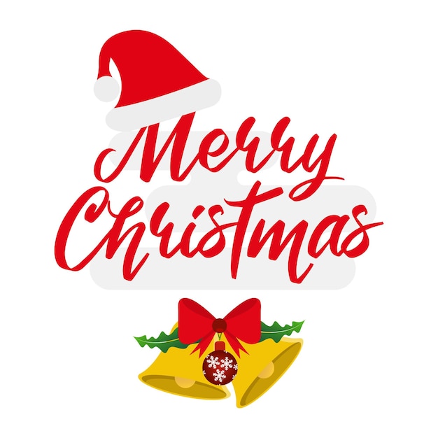 Diseño de vector de pegatina de feliz Navidad