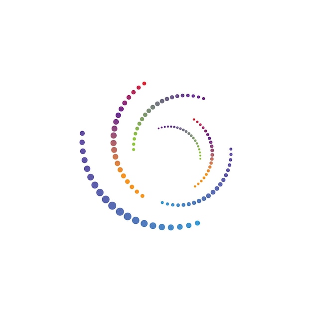 Diseño de vector de plantilla de logotipo de círculo