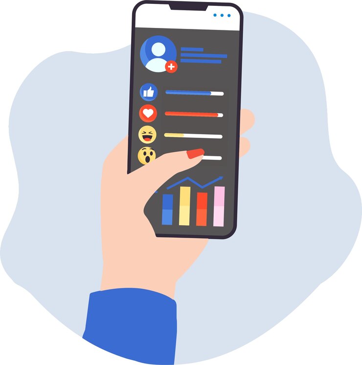 Diseño de vector de teléfono móvil