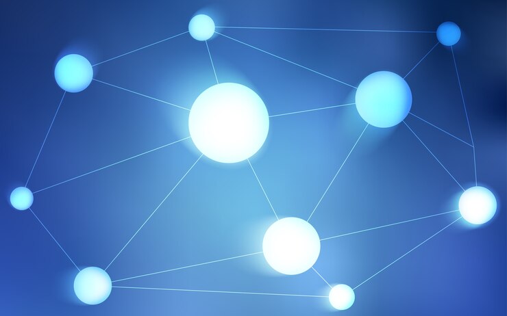 Vector diseño de vectores azul claro con círculos