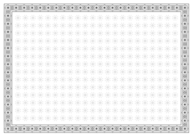 Diseño de vectores de borde rectangular