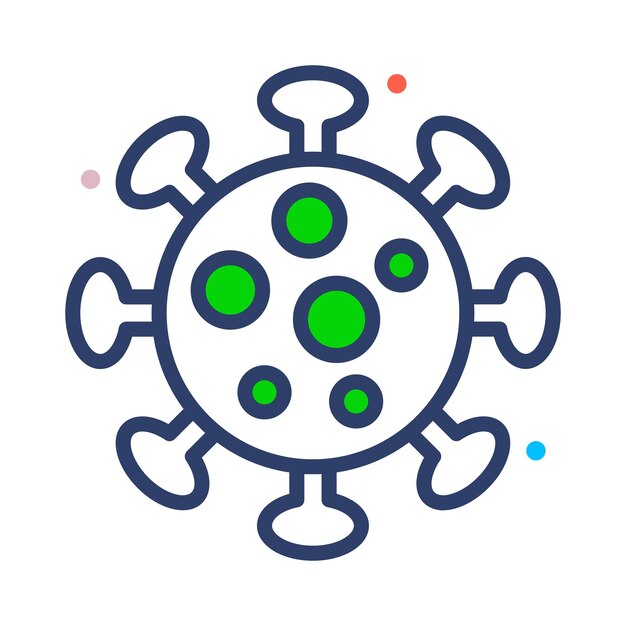 Diseño de vectores de coronavirus virales en el estilo de moda de la enfermedad infecciosa