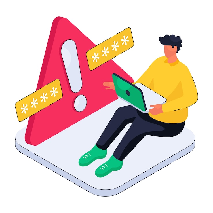 Vector diseño de vectores de error de moda