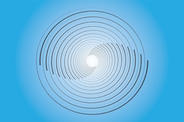 Vector diseño de vectores espirales con gradiente