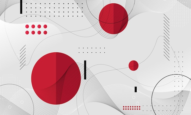 Diseño de vectores de fondo abstracto