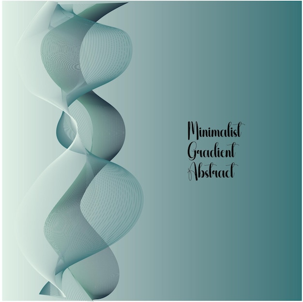 Diseño de vectores de fondo abstractos de gradiente minimalista