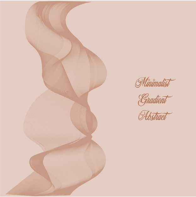 Diseño de vectores de fondo abstractos de gradiente minimalista