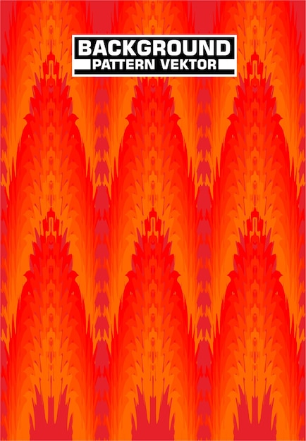 Diseño de vectores de fondo de patrones abstractos