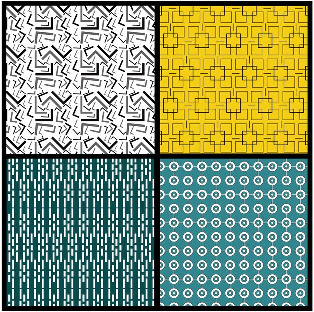 Diseño de vectores de patrones y diseño de fondo