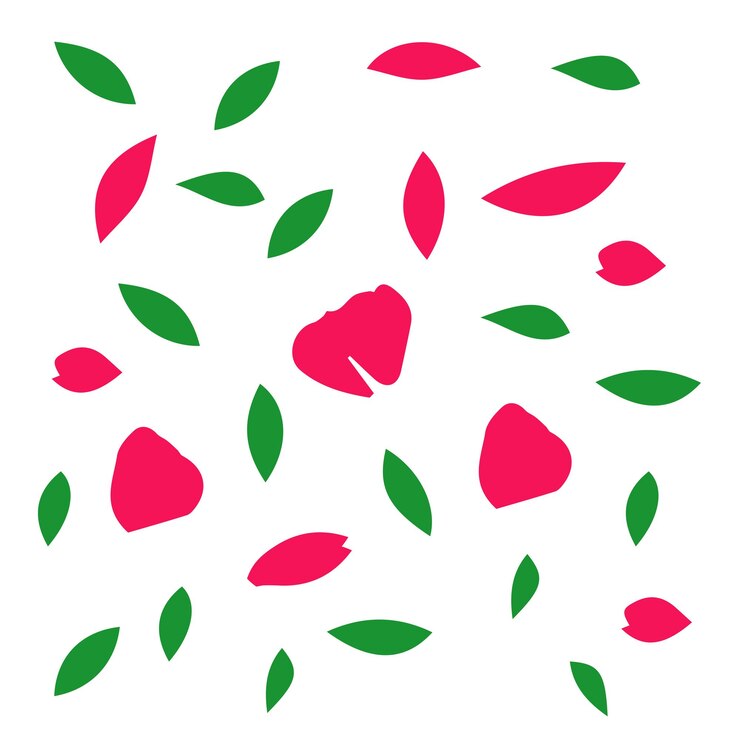 Diseño de vectores de repetición del patrón de fondo floral
