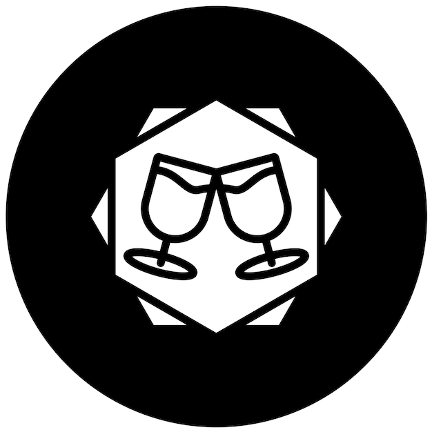 Diseño vectorial Aclama el estilo del icono